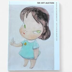 Yara Yoshitomo, KAWS & more SBI ART AUCTION Art Book